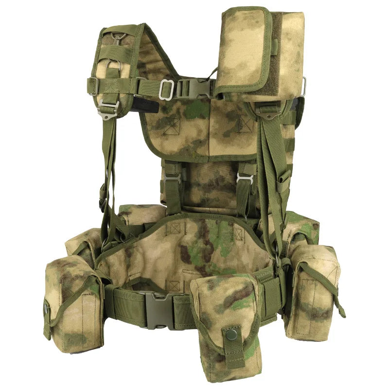 ATFG Camo Vest Outdoor Breathable Hunting Vest Russian SSO Special Forces Smersh Adjustable Lightweight Vest