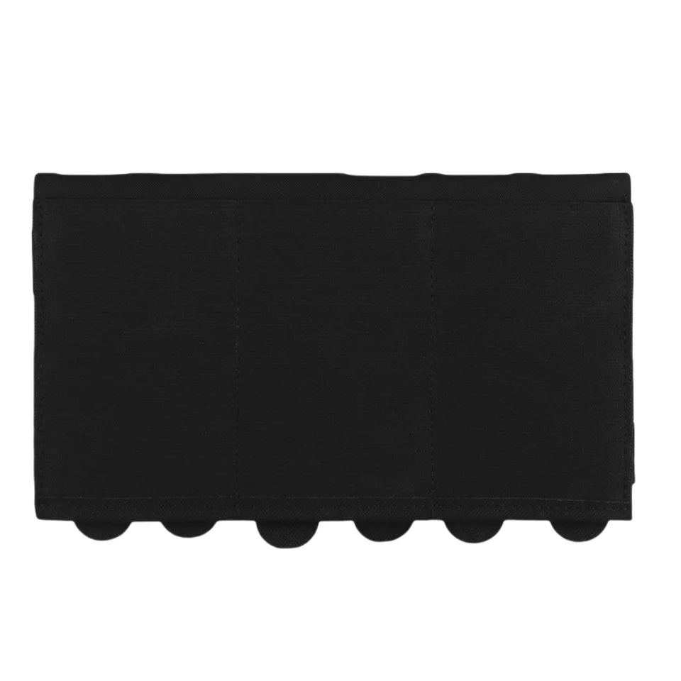 Tactical 5.56/7.62mm Lightweight Elastic Triple Mag Pouch Hunting CS Wargame Molle System Accessories Waist Bag Holster