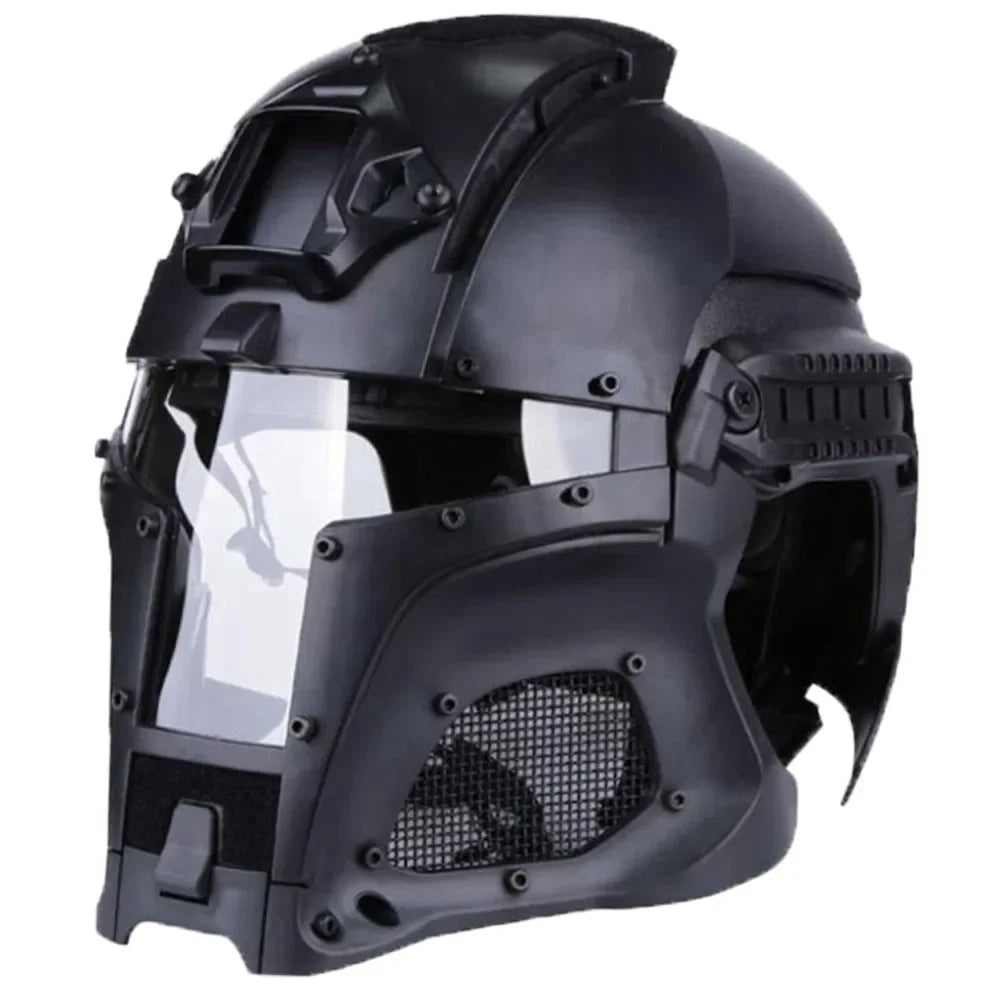 Medieval Full-Cover Warrior Helmet