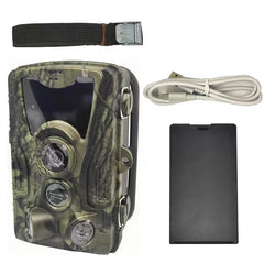 Outdoor Hunting Camera With 5000Mah Lithium Battery 16MP 1080P Trail Camera IP65 Photo Traps 0.3s 940nm Wild Camo Camera