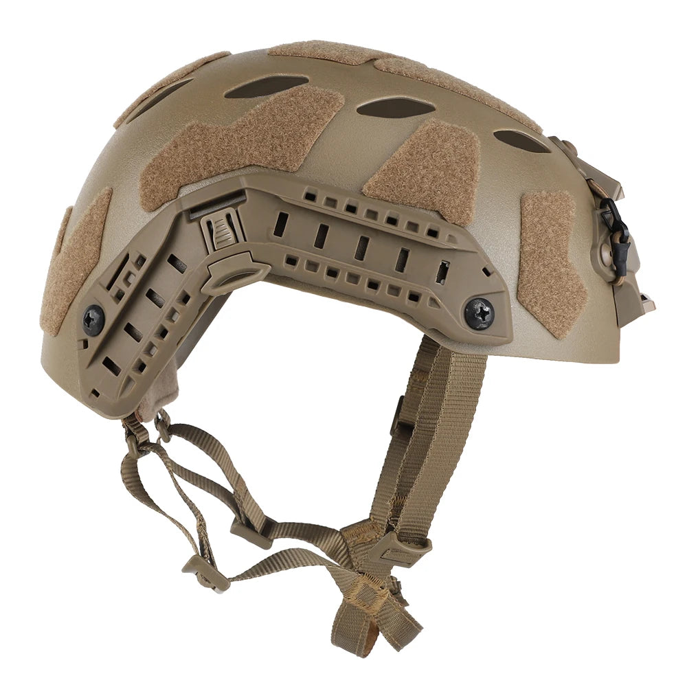 FAST SF SUPER HIGH CUT HELMET Tactical Hunting CS Simplified Version Protection Helmet