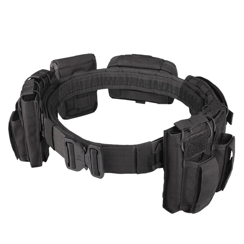 YAKEDA Factory Inner Nylon Patrol Tactical Waist Utility Duty Belt with Quick Detach Metal Buckle
