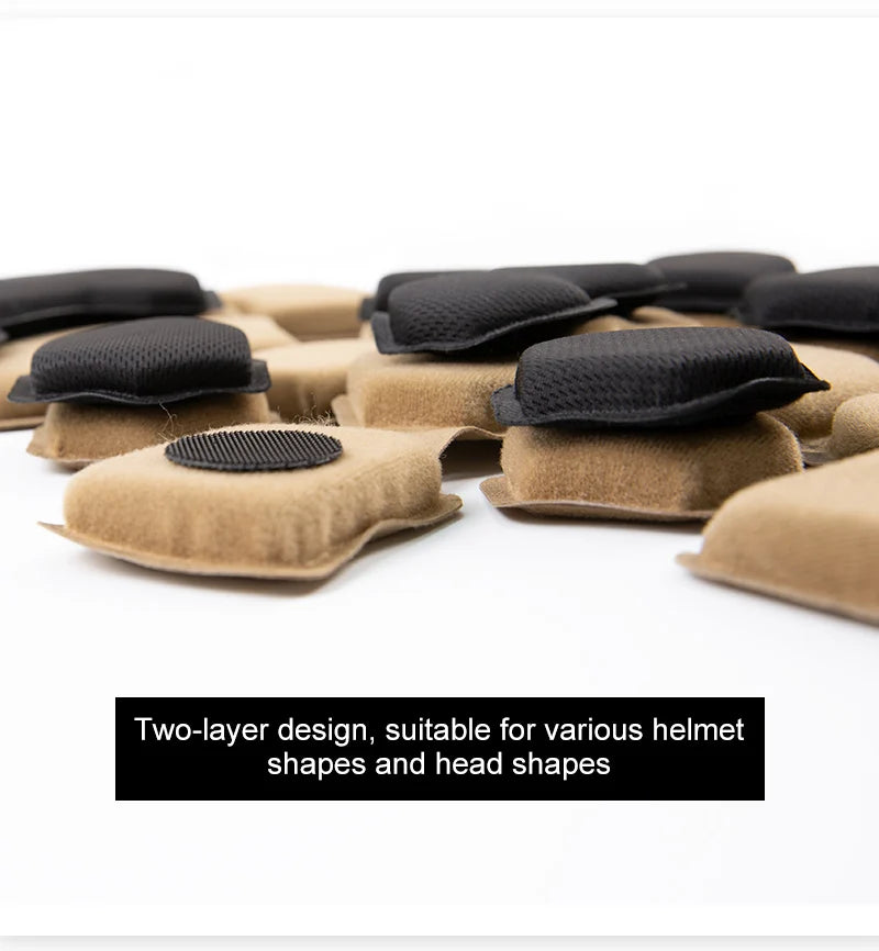 Breathability Detachable Comfortable Dual Layer Memory Foam Sponge Sweat Absorption Wendy Outdoor Tactical Hunting Helmet Pad