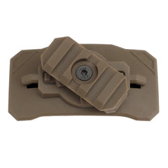 Universal Helmet Light Adapter Helmet Tactical Headlight Night Vision Device With Rotatable Base Adapter