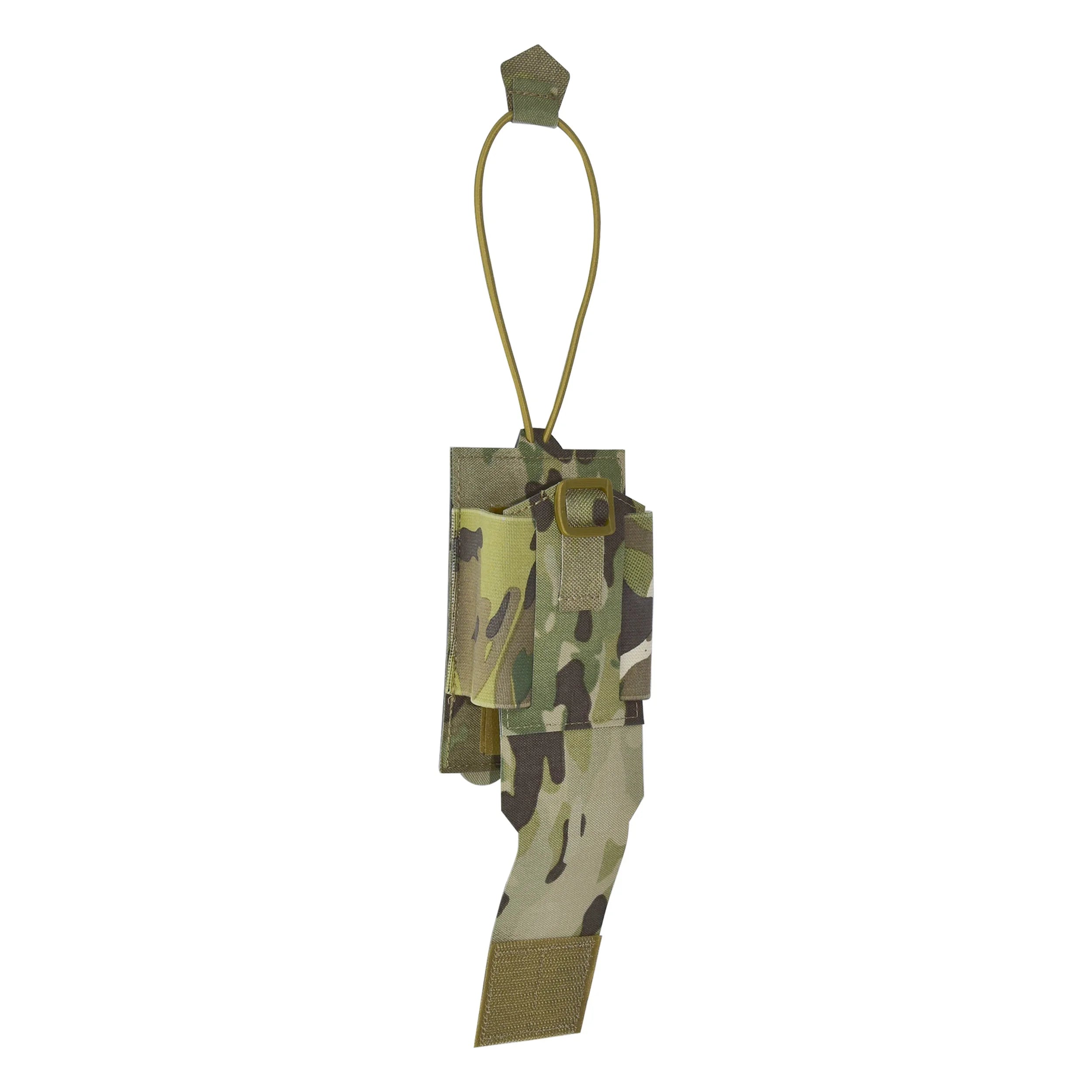 Tactical Adjustable Height Molle Compatible Storage Pouch for Large-Sized Radio Devices Molle Tool Pouch