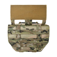 500D Molle Tactical Drop Dump Pouch Fanny Pack Organizer Bag Front Pocket For JPC AVS CPC RRV Plate Carrier Vest Accessories