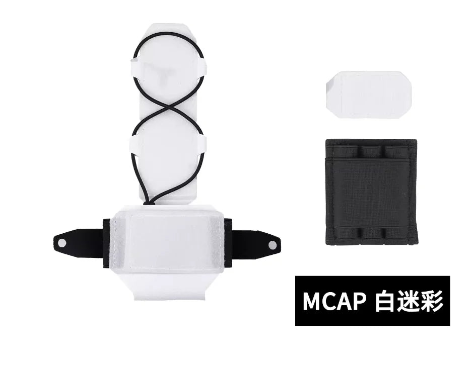 Multifunctional Tactical Hunting Helmet Night Vision Device Battery Accessory Bag Easy Disassemble Counterweight Bag