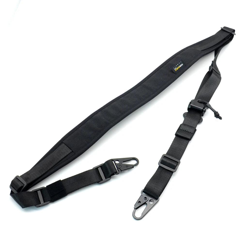 Tactical Quick Release Sling Strap Airsoft 2 Points Adjustable Rifle Nylon Strap Outdoor Hunting Weapon Accessories
