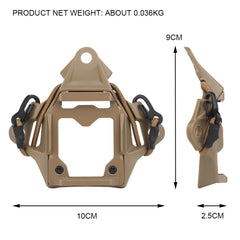Aluminum NVG Shroud Mount