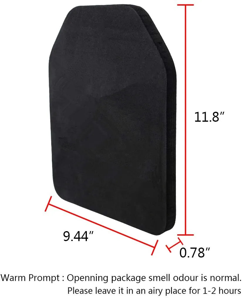 2pcs Airsoft Tactical Vest EVA Plates Body Carrier Vests SAPI Shock Plate for Outdoor Hunting Paintball War Game Protective
