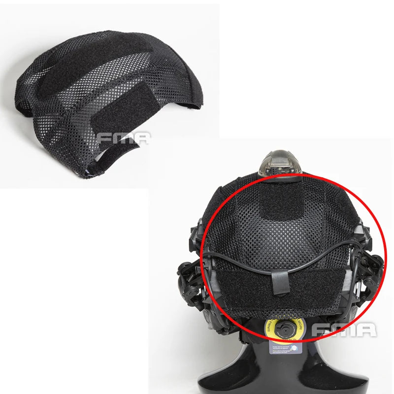 Tactical FMA Helmet Accessories Net Cloth EX Ballistic Helmet Cover