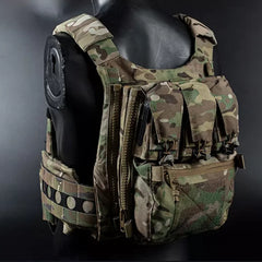 Assault Adapt Banger Back Panel Zip On Rear Pack Tactical Vest FCPC V5 Plate Carrier Accessories Bag GP Pouch Multitools Pocket