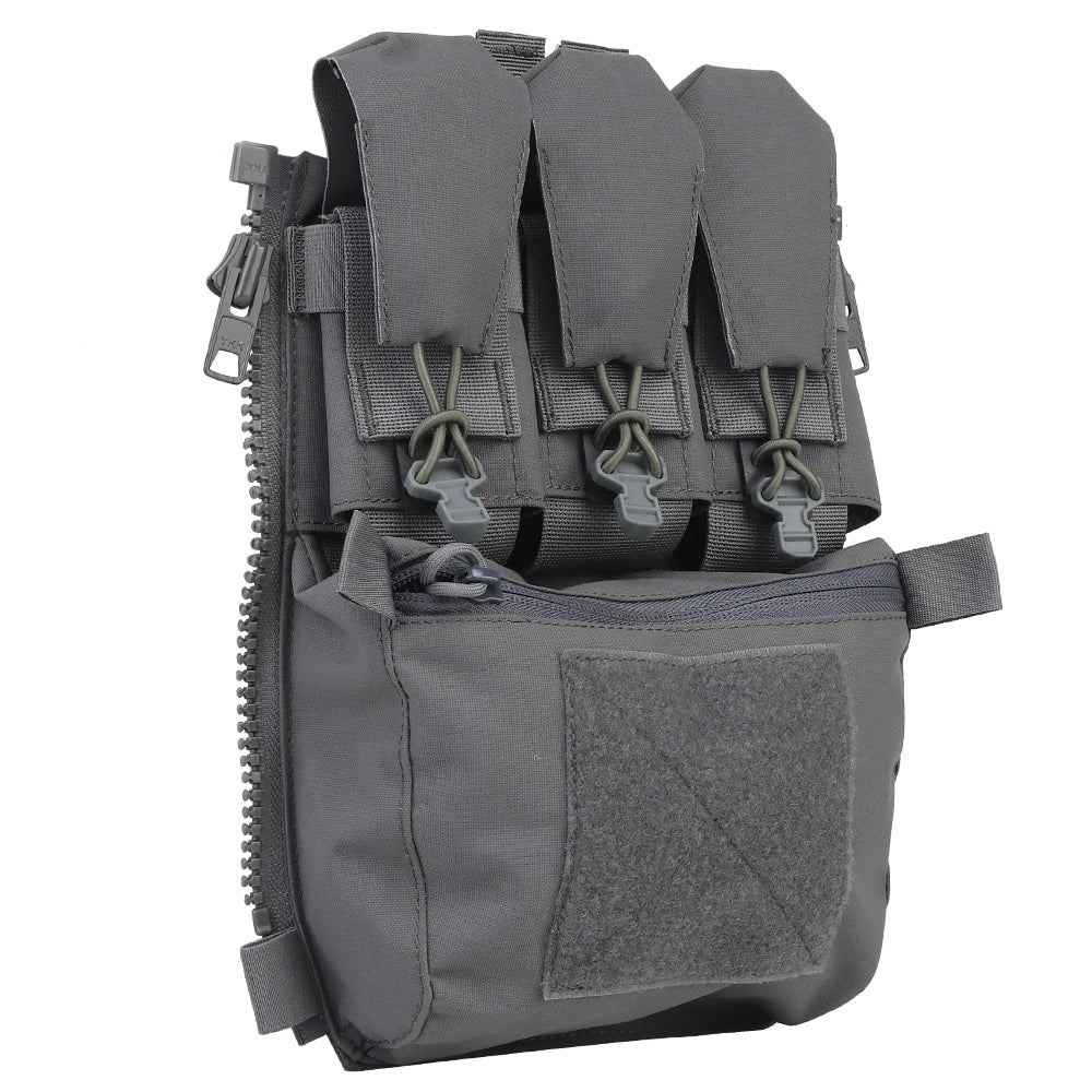 Assault Adapt Banger Back Panel Zip On Rear Pack Tactical Vest FCPC V5 Plate Carrier Accessories Bag GP Pouch Multitools Pocket