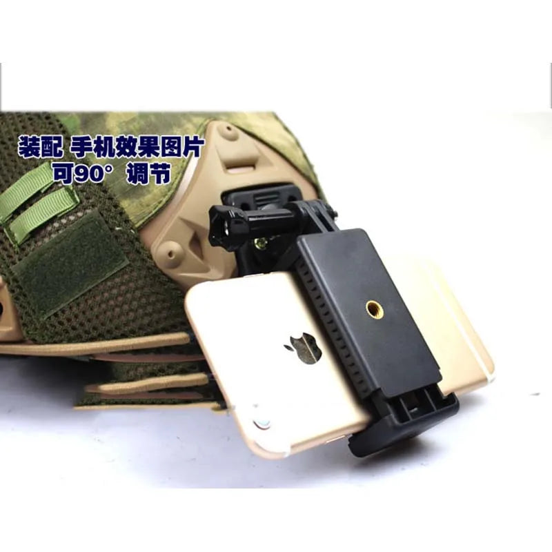 FAST MICH Tactical Helmet Mount Mobile Phone Series Camera Recorder Helmet Special Bracket