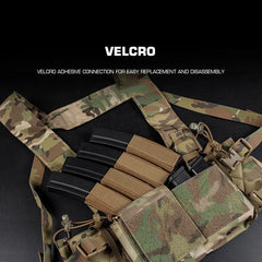 MK4 MP5 Elastic Magazine Chest Rig Pouch