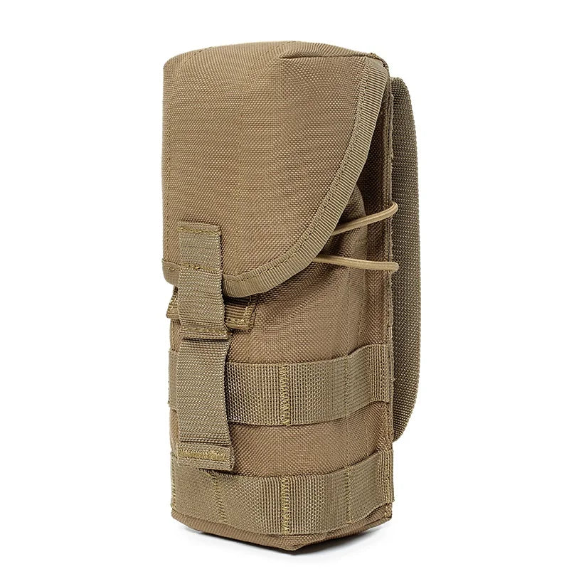 Tactical 556/7.62 Dual Pouch, MOLLE System, Adjustable Elastic, Lightweight, Drainage Hole