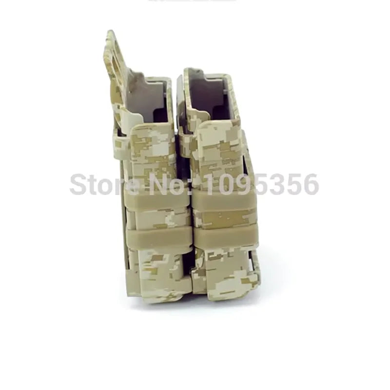 Outdoor FMA Tactical Hunting Vest Accessories Heavy Style Magazine Pouch 7.62 Mag (Digital Desert ) 2pcs/Set