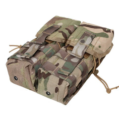 Tactical Double 5.56/7.62 M4 Magazine Pouch AK AR Rifle Mag Paintball Hunting Accessories