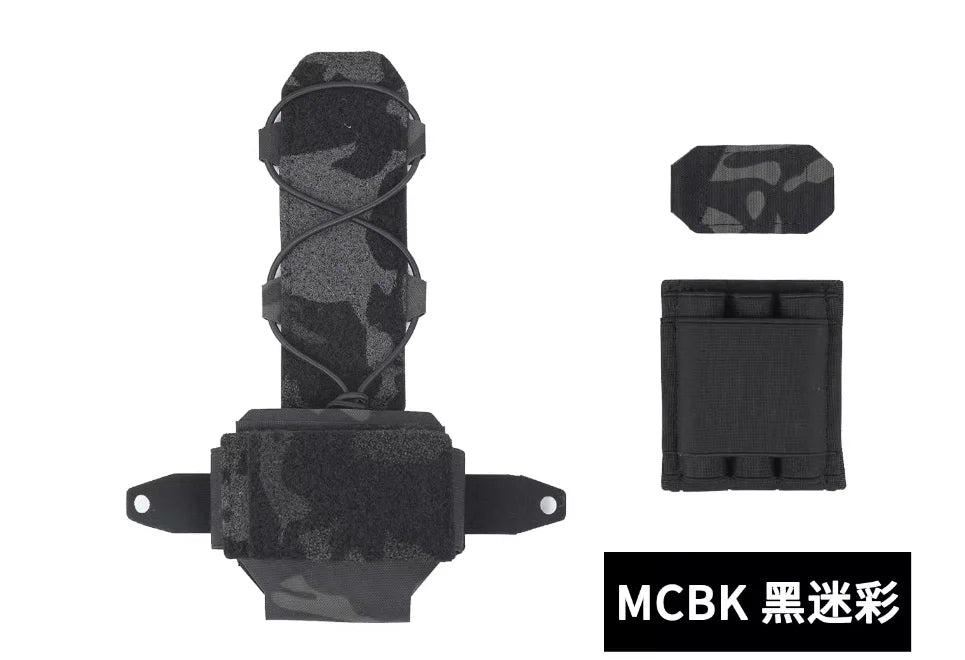 Multifunctional Tactical Hunting Helmet Night Vision Device Battery Accessory Bag Easy Disassemble Counterweight Bag