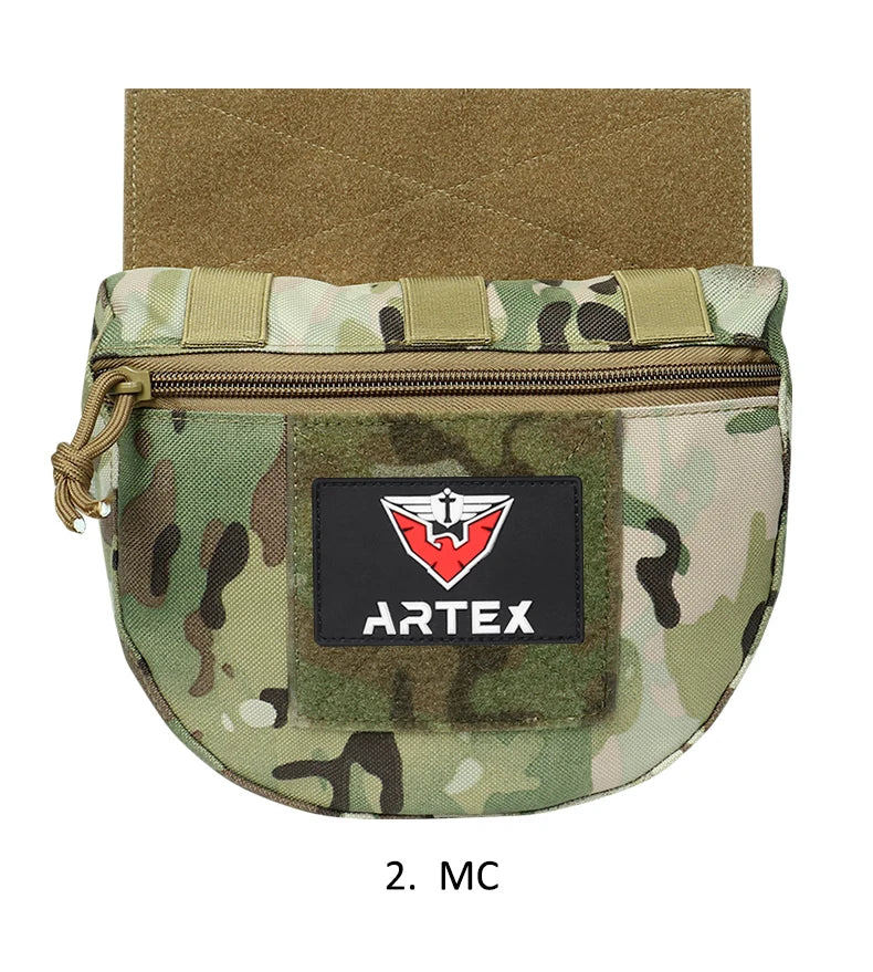 JPC/CPC Vest/Tactical Chest Pouch FC Large Sub-Pouch Tactical Vest/Chest Pouch Expanded Lower Belly molle