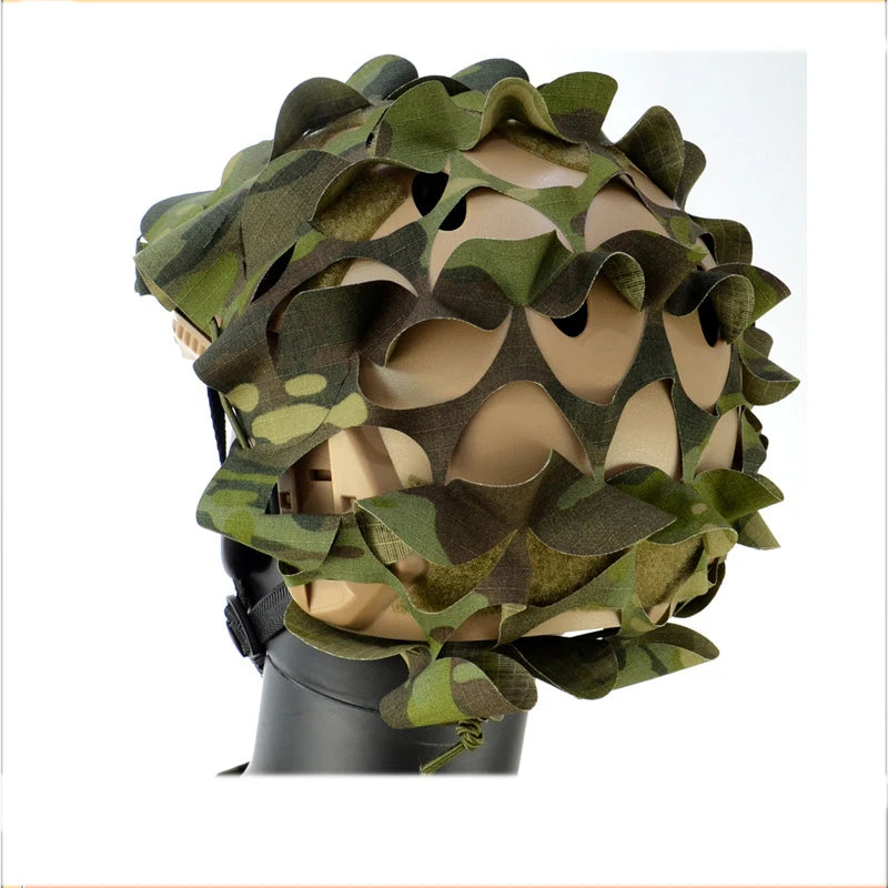 Laser Cut Fast Tactical Helmet Cloth Tactical CS Helmet Cover
