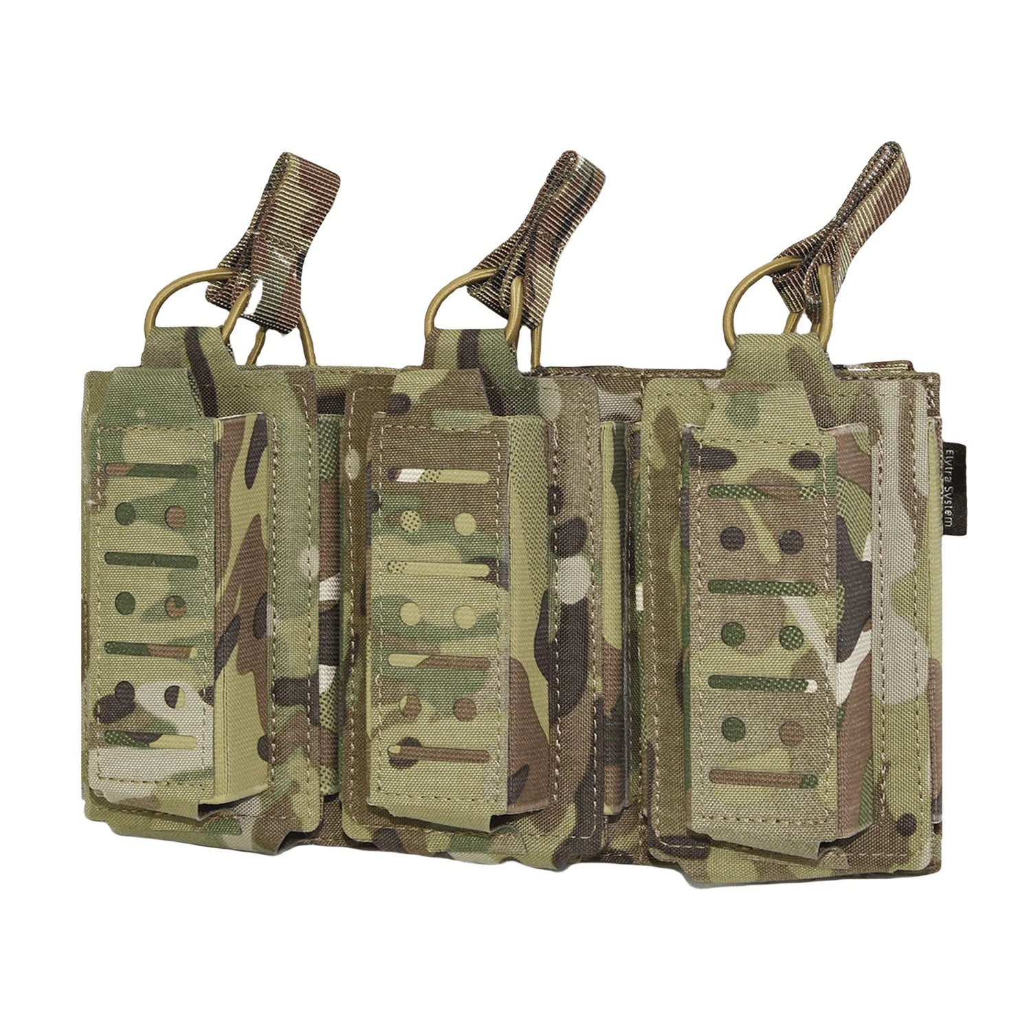 500D Tactical LSR 9mm 556 Mag Molle Triple Magazine Pouch Holder Open Top Triple Rifle Pistol Mag Carrier Waist Bag Holster