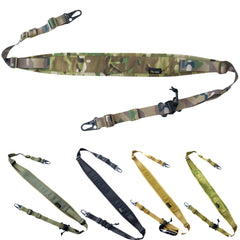 2/1 Point Tactical Sling, Modular Strap, Padded, Outdoor Activities