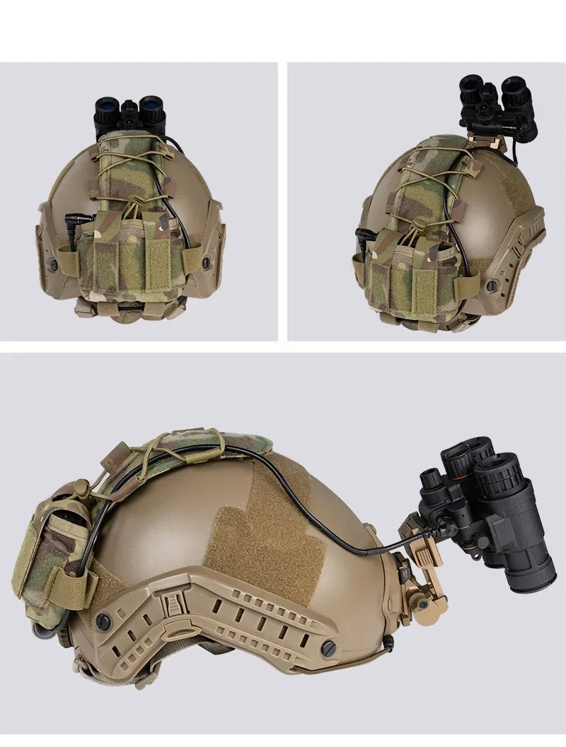 Helmet Battery Pouch Outdoor MK2 Helmet Night Vision Goggles Battery Pack Accessory Bag Weight Pack