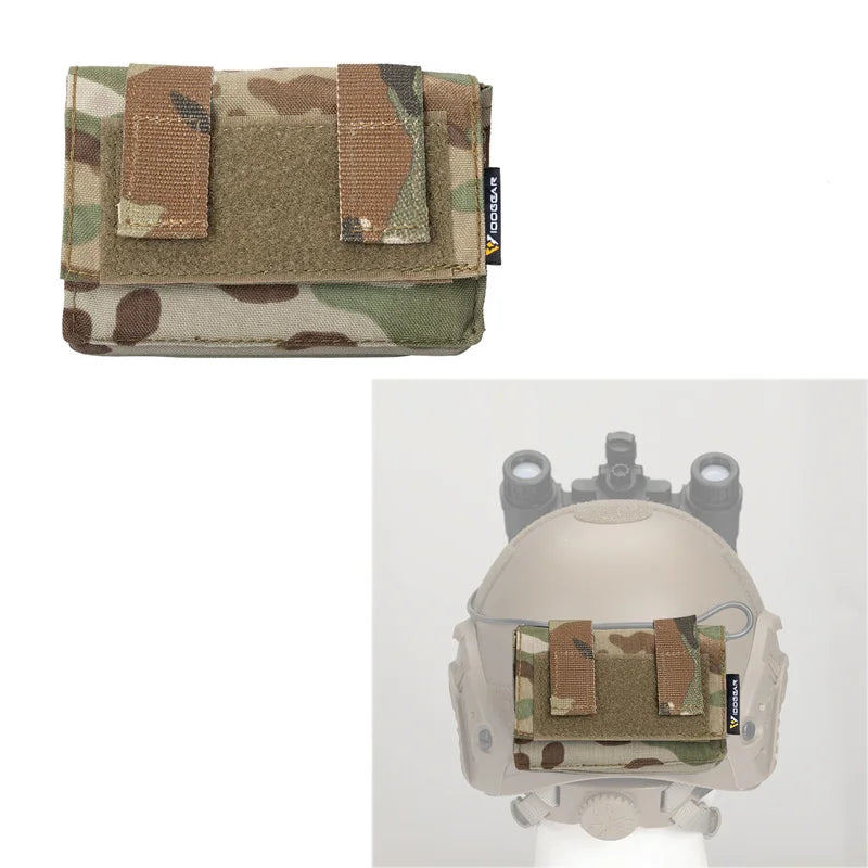 Weight Bags Outdoor Tactical Helmet Accessory Pouch Style Helmet Battery Bag