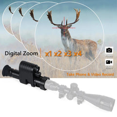 Megaorei 4 Night Vision Riflescope 4x Zoom 1080P