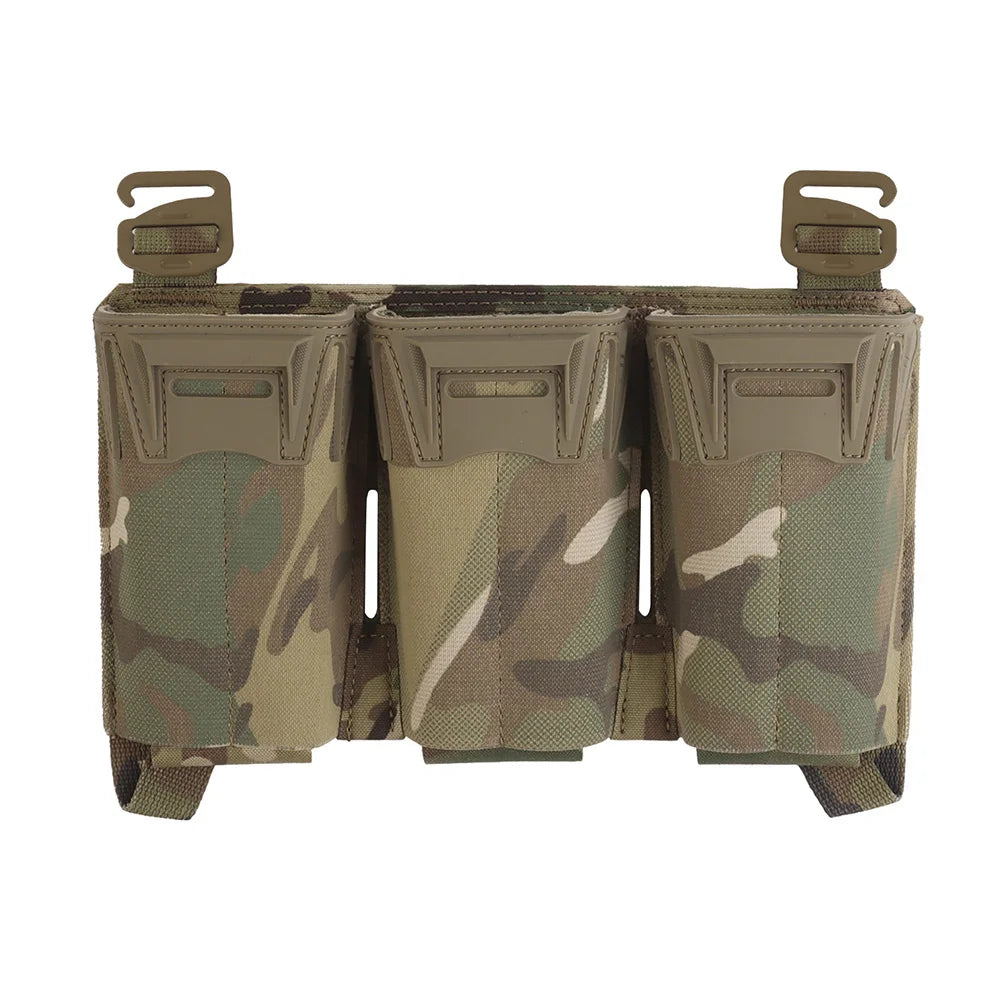 Multi-Caliber Triple Mag Placard Pouch