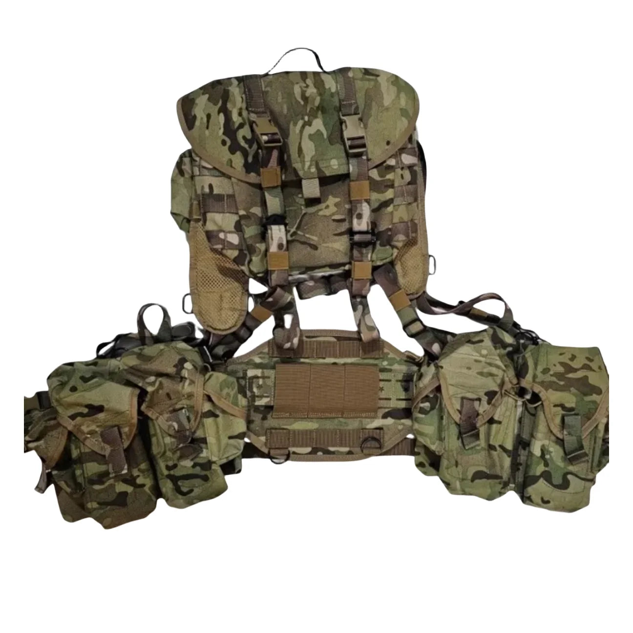 NEW RPS Smersh AK SSO/SPOSN Tactical Chest Rig Molle Set Training Gear Outdoor Chest Vest ATFG MC Camo