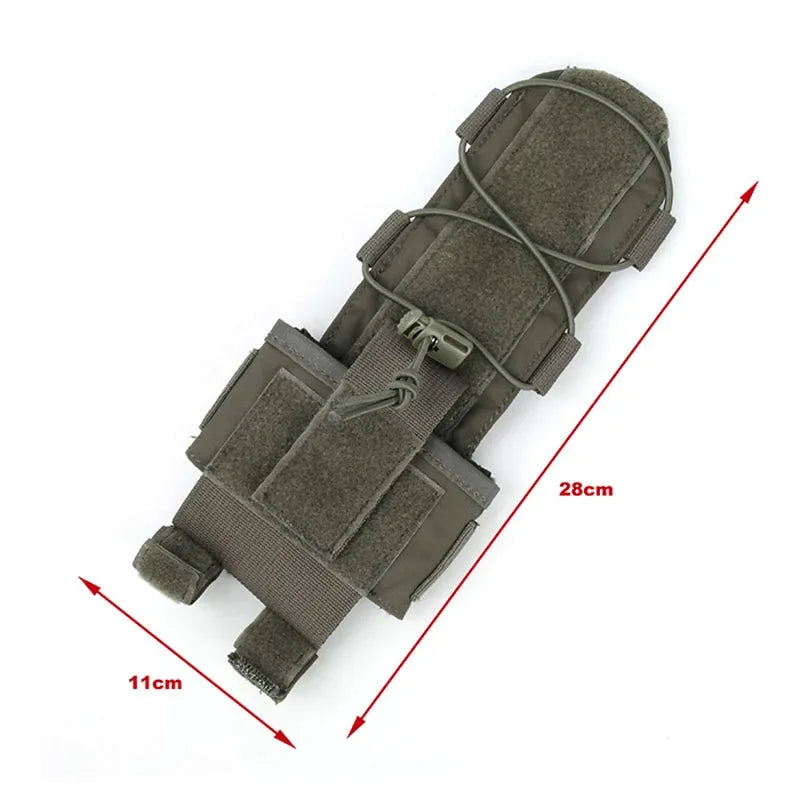 Battery Pouch Case Bag For Outdoor Tactical Helmet MK3