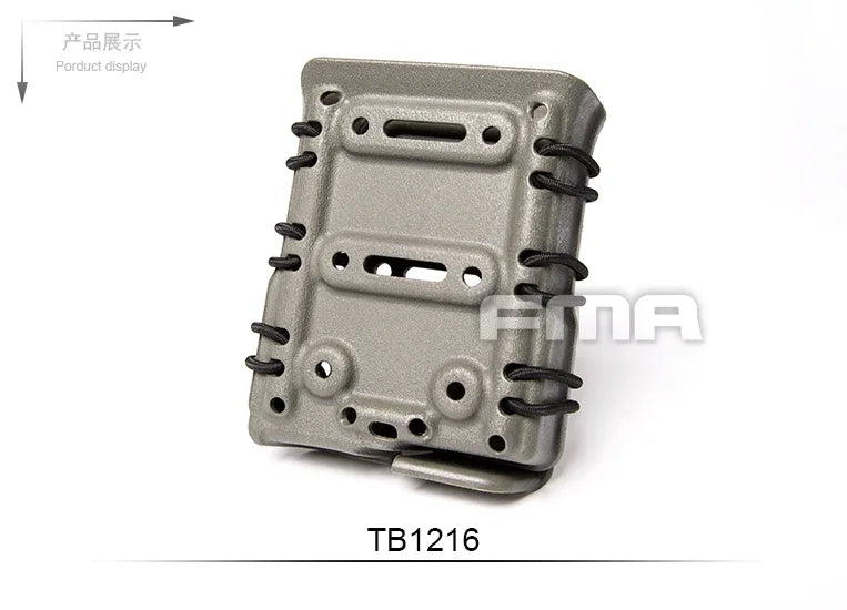 BK/DE/FG Tactical Molle Magazine Bag FMA Mag Single Pouch Carrier 7.62