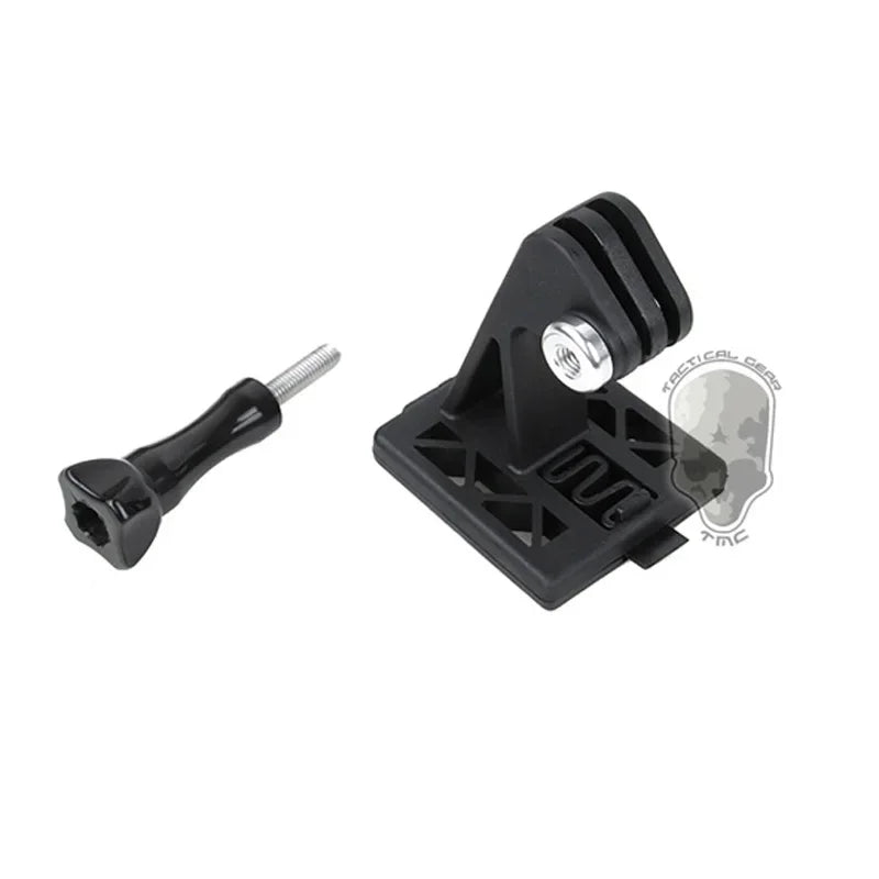 Outdoor Tactical Helmet Mount for Gopro Excavator ARM Mount NVG Helmet Base Bracket Black/Tan