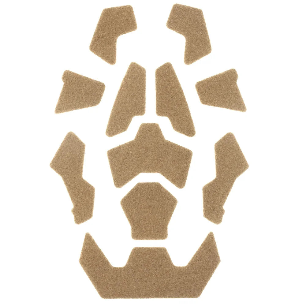 FAST Helmet Magic Sticker Hunting CS Helmet Patches Hook and Loop Sticky for FAST Helmet 11pcs Set Helmets Accessories