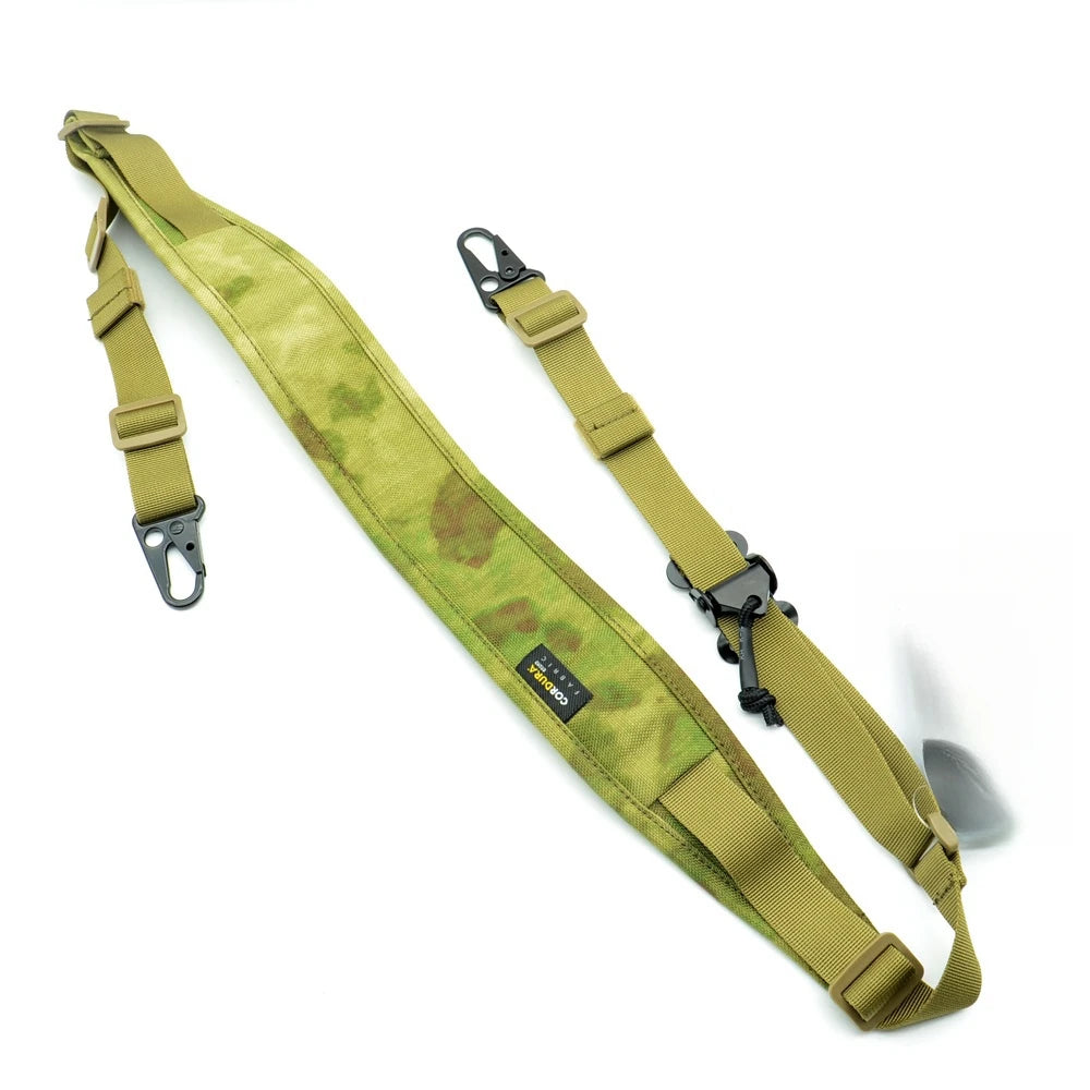 2/1 Point Tactical Sling, Modular Strap, Padded, Outdoor Activities