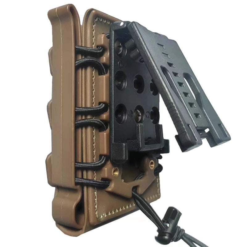 5.56mm 7.62mm Magazine Pouch with MOLLE Clip and Belt Clip Universal Mag Holder Pouch