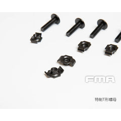 FMA Helmet Rail Screws Set Helmet Strap Fixed Screws Bolts And Nuts Hunting Outdoor Helmet Accessories