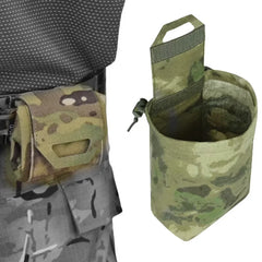 Molle Dump Pouch Mini Folding Recycling Bag molle Waist Tool Sundries Bag Magazine Utility Pouch for Molle Belt Vest Backpack