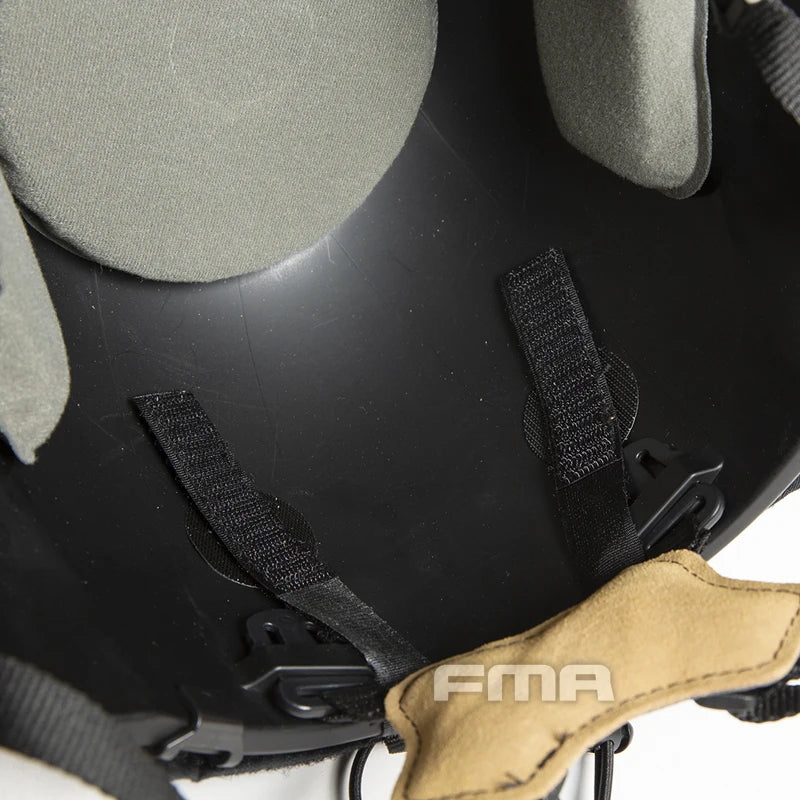Heavyweight Version 19 Series Selmet Helmet New FMA Tactical IHPS Helmet Cover Accessories V-shaped Rail 7mm Thickness