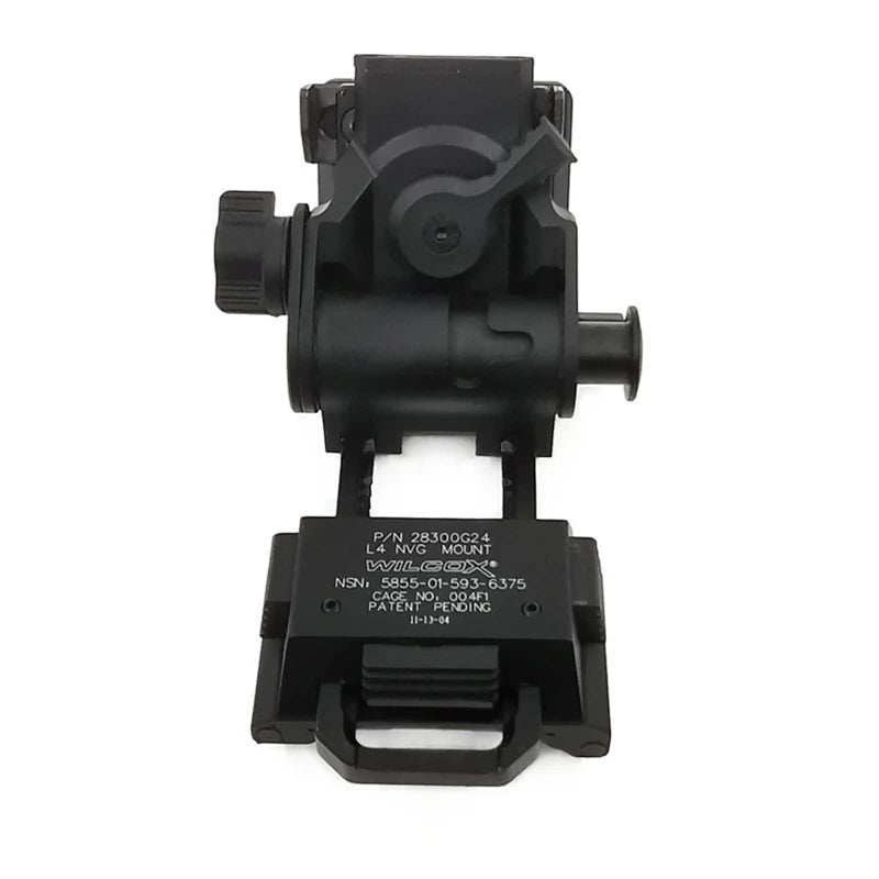 Metal L4 G24 L4G24 NVG Wilcox Mount Bracket Holder For PVS15 PVS18 GPNVG18 Goggle Night Vision Stent Skip Fast OPS Helmet Parts