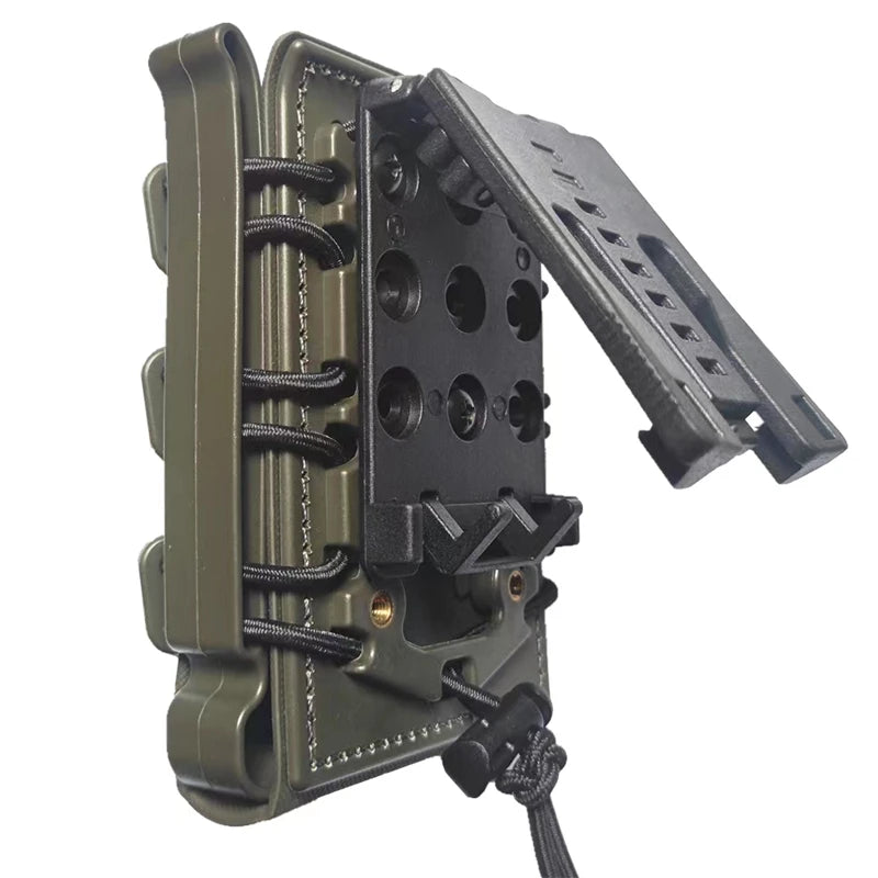 5.56mm 7.62mm Magazine Pouch with MOLLE Clip and Belt Clip Universal Mag Holder Pouch
