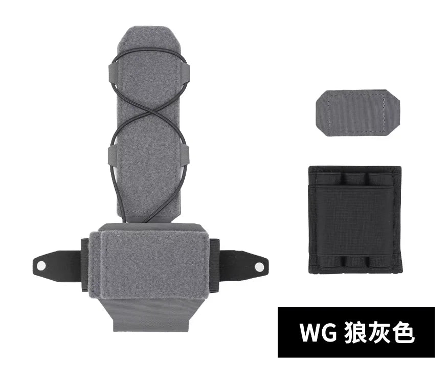 Multifunctional Tactical Hunting Helmet Night Vision Device Battery Accessory Bag Easy Disassemble Counterweight Bag