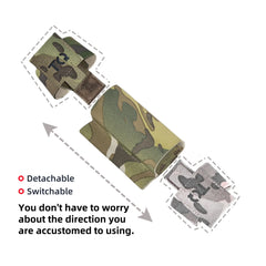 Tactical Molle Elastic Quick-Release TQ Pouch Molle Version Multi Direction Adjustable Tourniquet and Marker Holder