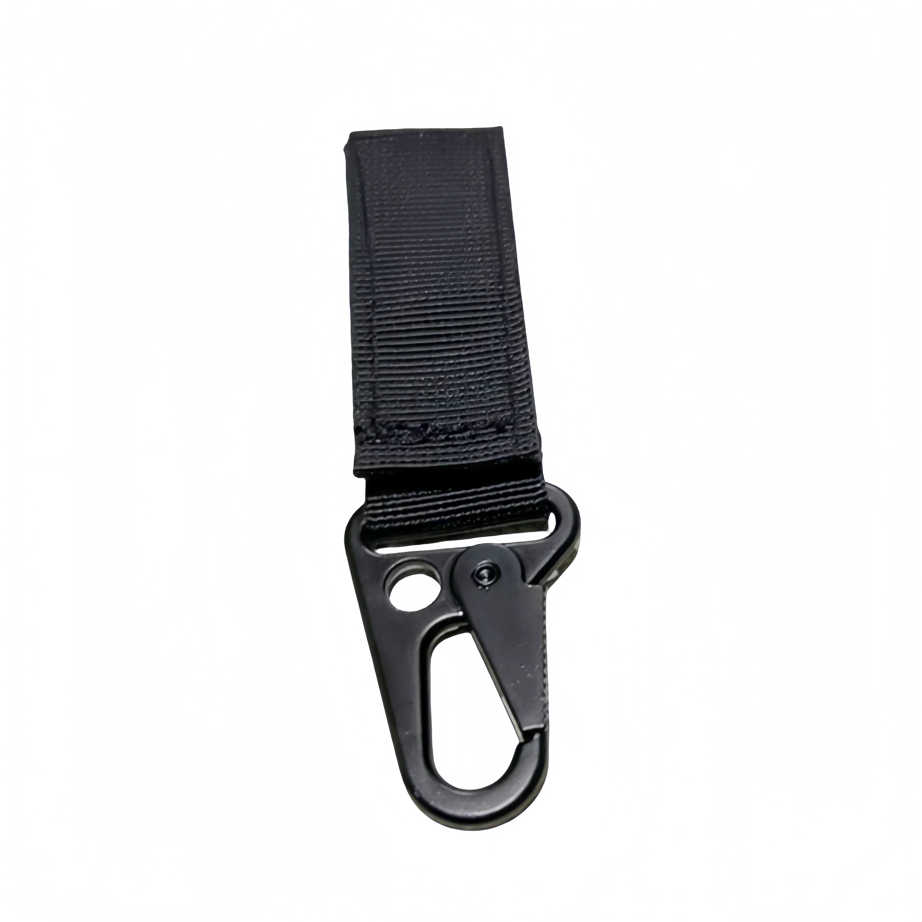 1PC Outdoor Tactical Hanging Key Hook Clip Clamp Buckle Hook Clip Nylon Webbing Molle Belt Clip Buckle Strap Hunting Accessories