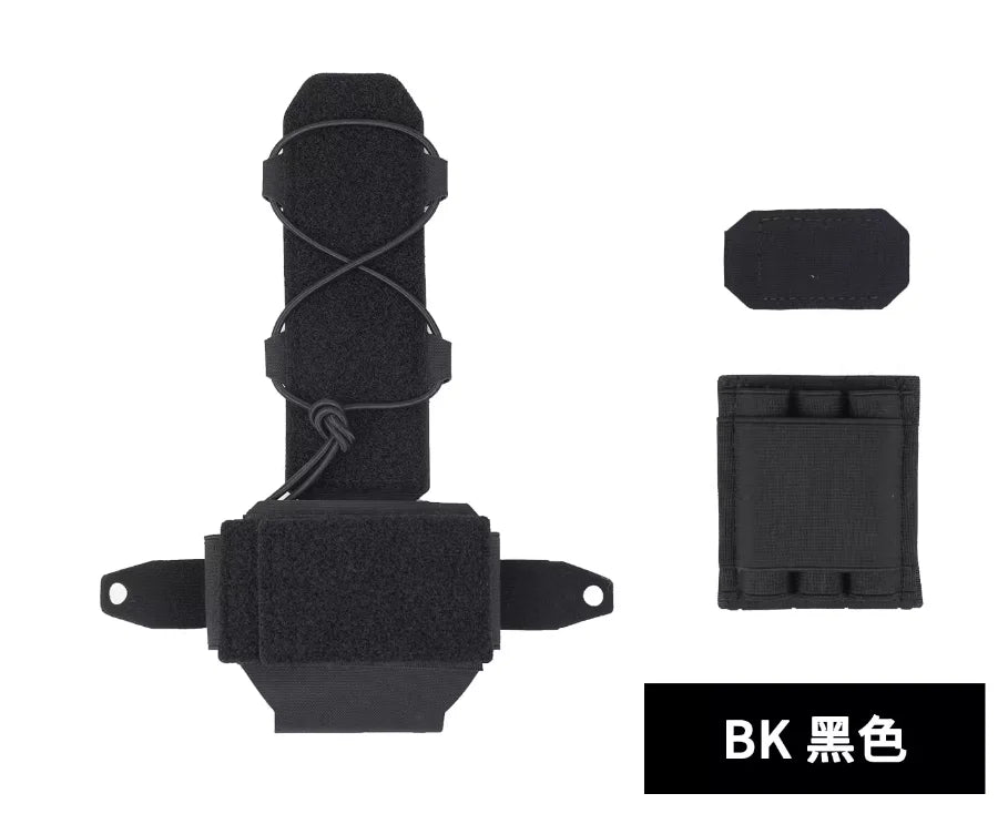 Multifunctional Tactical Hunting Helmet Night Vision Device Battery Accessory Bag Easy Disassemble Counterweight Bag