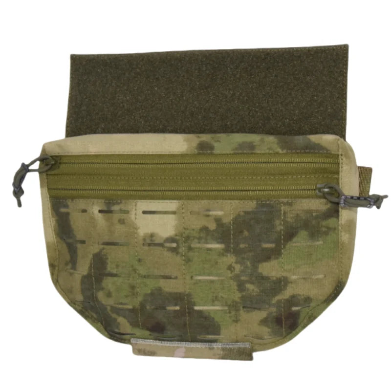 Double Layer Outdoor EDC Pack Men Tactical Molle Waist Pouch Nylon Vest Hang Pouch Fanny Pack Camping Hunting Accessories Bags