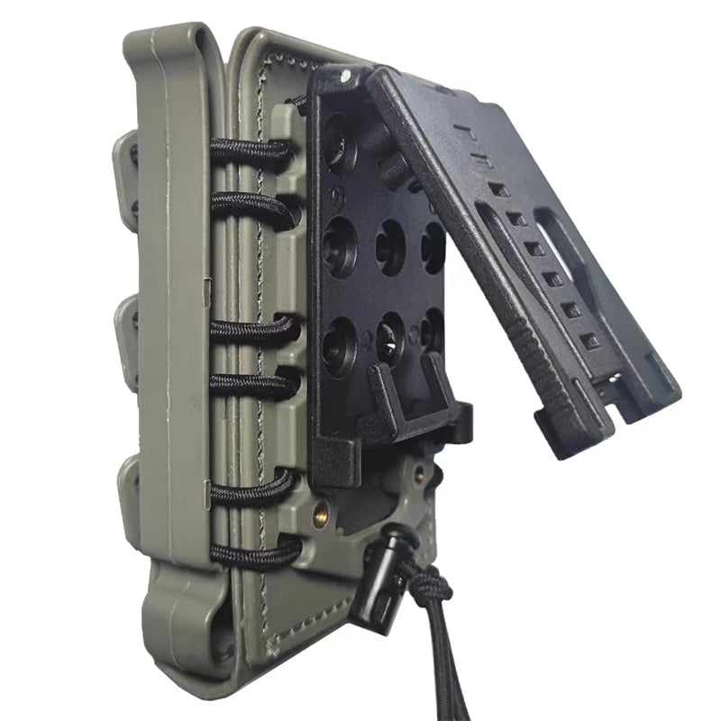 5.56mm 7.62mm Magazine Pouch with MOLLE Clip and Belt Clip Universal Mag Holder Pouch