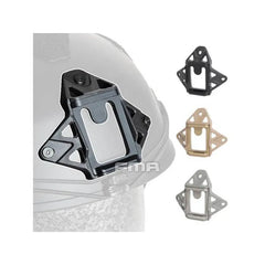 Helmet NVG Mount Adapter Helmet Wilcox 3 Hole Shroud P/N DE/BK